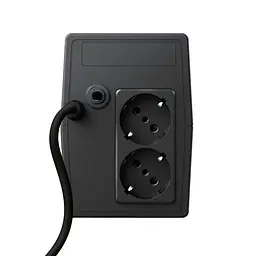 Trust Джерело безперебійного живлення Maxxon 800VA UPS with 2 standard wall power outlets BLACK - мініатюра 3