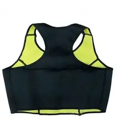 Спортивний топ для схуднення з ефектом сауни Hot shapers W-59 розмір XXL Чорно-жовтий (KG-5979)