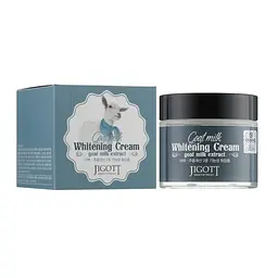 Освітлювальний крем для обличчя Козяче молоко GOAT MILK Whitening Cream Jigott 70 мл - мініатюра 2