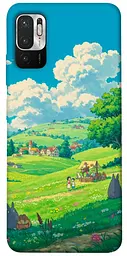 Чохол Demsky Miyazaki landscape для Xiaomi Redmi Note 10 5G
