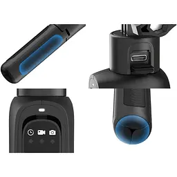 Селфі-монопод Telesin Shorty Rechargeable Selfie Stick (S1-CSS-01-TGP) [170441] - мініатюра 3