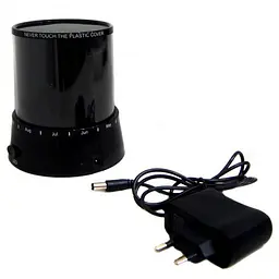 Проектор зоряного неба з USB кабелем та адаптером 3 режими Star Master чорний - мініатюра 5