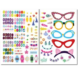 Книга з наліпками Nail Art Accesories Апельсин РМ-76-04 shop (9786178275136) - мініатюра 3