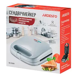 Мультимейкер Ardesto SM-H100W, білий (SM-H100W) - мініатюра 5