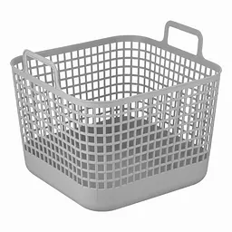 Кошик для зберігання Ardesto пластик PP 39x37x34.5 см 34 л cірий (ARHC2534GG) - мініатюра 2