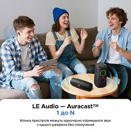 Bluetooth 6.0 аудіопередавач UGREEN BT701 аудіоадаптер з підключенням до джерела звуку через USB-C з трансляцією LE Audio Auracast на сумісні пристрої з кодеками aptX HD aptX Adaptive LC3 із затримкою менш як 40 мс у LE Audio Unicast зі спільним прослуховуванням у класичному режимі без aptX HD для PS5 Switch ПК Mac з кнопкою перемикання кодеків Plug & Play з автоматичним повторним підключенням навушників з дальністю передавання до 10 м без перешкод чорний (65708) - мініатюра 6