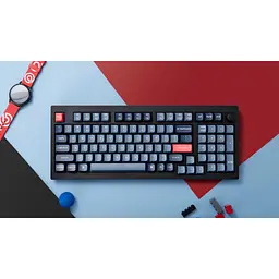 Клавіатура Keychron V5 Max Gateron Jupiter Brown Knob Hot-Swap QMK Wireless/Bluetooth/USB-А UA Black (V5M-D3-UA) - мініатюра 3