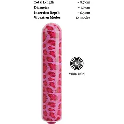 Мінівібратор Beau coeur Leo Mini Vibrator - мініатюра 6