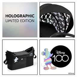 Коляска прогулянкова Hauck Travel N Care Disney 100 Black + органайзер (16023-7) - мініатюра 6