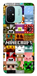 Чохол Demsky Minecraft collage для Xiaomi Redmi 12C