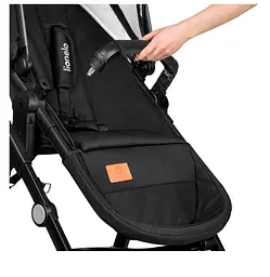 Універсальна коляска 3 в 1 Lionelo Bianka Black Onyx, чорний (LO-BIANKA 3IN1 BLACK ONYX) - мініатюра 14