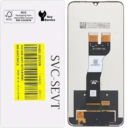 Дисплей Samsung A057 Galaxy A05s чорний, оригінал, сервісне пакування, GH82-20227A