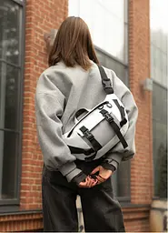 Велика жіноча поясна сумка бананка Sambag 38х21 см sum0027225 - мініатюра 8