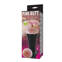 Вібруючий мастурбатор анус Pink Butt LyBaile тілесний