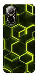 Чохол Demsky Neon hexagon для Realme C67 4G