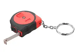 Рулетка брелок вимірювальна Intertool 1 м x 6 мм - мініатюра 5