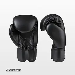 Боксерські рукавички Everlast 6 унцій (6 oz) чорні - мініатюра 5