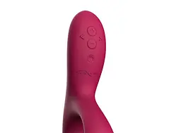 Смарт вібратор-кролик We-Vibe Nova Fuchsia, ергономічний, регульований кут нахилу стовбура - мініатюра 4