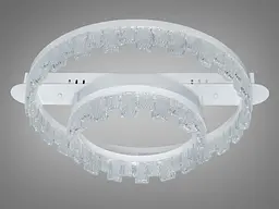 LED-світильник стельовий Diasha MX78205/500+300WH 72W, 2 кільця, 3 режими світла, 50×60 см - мініатюра 2