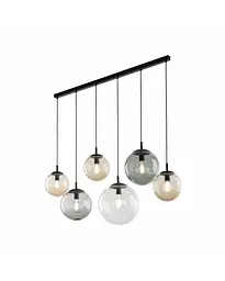 Підвісний світильник TK Lighting 4797 Esme E27 6x15W IP20 Bk - мініатюра 4
