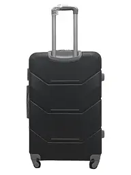 Валіза велика L ABS-пластик Milano bag 147M 76×51×31см 115л Чорний - мініатюра 3