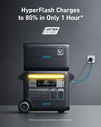 Додатковий акумулятор - портативна батарея Anker 760 Portable Power Station Expansion Battery - 2048Wh - мініатюра 7