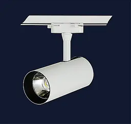 Трековий світильник LED Levistella 901COB-1426A WH, 22W, білий метал, для потолочного шинопроводу - мініатюра 2