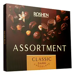 Цукерки Roshen Assortment Сlassic чорний шоколад 154 г (662538) - мініатюра 2