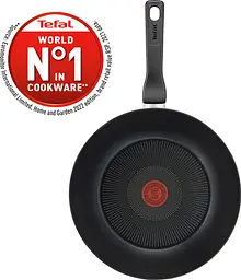 Сковорода WOK Tefal Titanium Force 3X, On 28 см (G3031932) з тришаровим титановим антипригарним покриттям Titanium 3Х - мініатюра 4