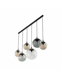 Підвісний світильник TK Lighting 4797 Esme E27 6x15W IP20 Bk - мініатюра 3