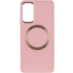 TPU чохол Bonbon Metal Style with MagSafe для Samsung Galaxy A15 4G/5G / M15 5G Рожевий / Light Pink - мініатюра 2