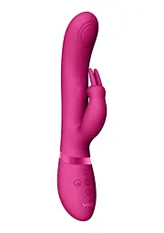 Вібратор-кролик Vive May G-Spot 22 см рожевий - мініатюра 7
