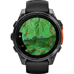 Смарт-годинник Garmin Fenix 8 AMOLED 47mm Slate Gray with Black Silicone Band (010-02904-00) [115044] - мініатюра 8
