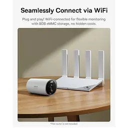 IP-камера відеоспостереження Baseus Security B1 Outdoor Camera 2K біла (S0SV002130) - мініатюра 8