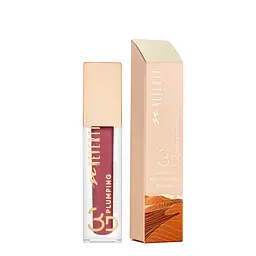 Блиск для губ Neverti 3D Plumping Intense Lipgloss рідкий зволожуючий 007 Gossip Girl/Темний рожевий (NP800)