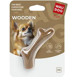 Іграшка для собак WAUDOG Fun Wooden Ріг COLLAR 6254 XS, 10 см Різнокольоровий shop (4823089388786)