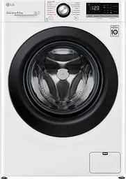 Пральна машина LG з фронтальним завантаженням F2V3GS6W, 8,5кг, 1200, A+++-30%, Пар, глибина 47см, Дисплей, Інвертор, Білий (F2V3GS6W) - мініатюра 2