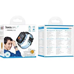 Дитячий смарт-годинник Hoco Y104 Blue (6942007646369) [143161] - мініатюра 3