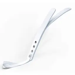 Падл двошаровий Feral Feelings Leather Mini Paddle White, натуральна шкіра
