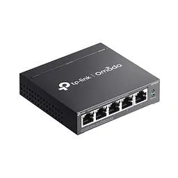 Комутатор ES205GP 5xGE (4xPoE), 65.2Вт, WebSmart TP-Link teh0018238 - мініатюра 6