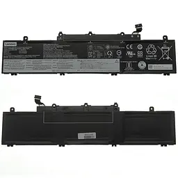 Батарея для ноутбука Lenovo L19L3PD5 (ThinkPad E14 Gen 2 E15 Gen 2) 11.1V 4120mAh 45Wh Чорний - мініатюра 2