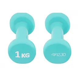 Гантелі вінілові 4FIZJO 2 x 1 кг 4FJ0197 (P-5907739311955) - мініатюра 3