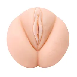 Мастурбатор Crazy Bull 3D Vagina (тілесний) - мініатюра 3