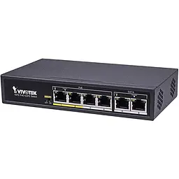 Комутатор Vivotek AW-FET-060C-065, Unmanaged 4xFE PoE + 2xFE UTP Switch