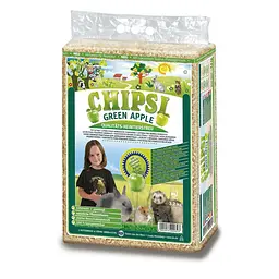 Наповнювач Chipsi Green Apple для гризунів тирса Зелене яблуко 60 л/3.2 кг (арт.JRS300082)