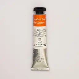 Фарба темперна Sennelier 21 мл, професійна, S5, Кадмій жовто-помаранчевий (Cadmium Yellow Orange)