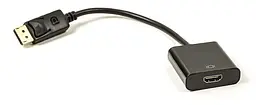 Кабель-перехідник PowerPlant HDXiaomi - DisplayPort, 0.15м, чорний
