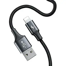 Кабель Baseus Special Data Cable Hub for Backseat (USB to iP+Dual USB) CALHZ-01 Black - мініатюра 2