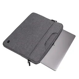 Сумка-чохол для ноутбука 13.3"", dark grey, нейлонова, ділова, міська, плоска з кишенею для аксесуарів, підходить для ноутбуків до 13.3"" або документів, ArmorStandart (ARM78427) - мініатюра 9