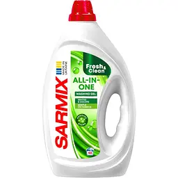 Гель для прання Sarmix All-In-One 1.9 л (4820268104786)